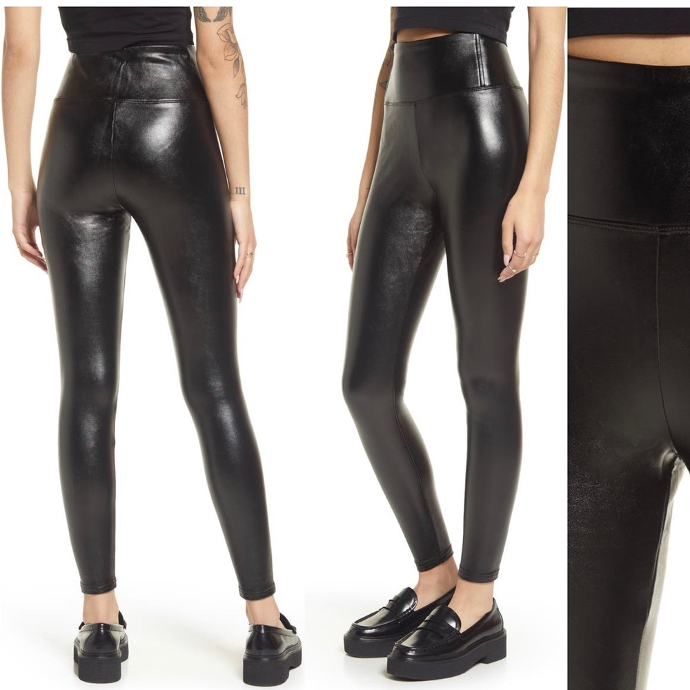 XSmall Faux Leather Leggings
